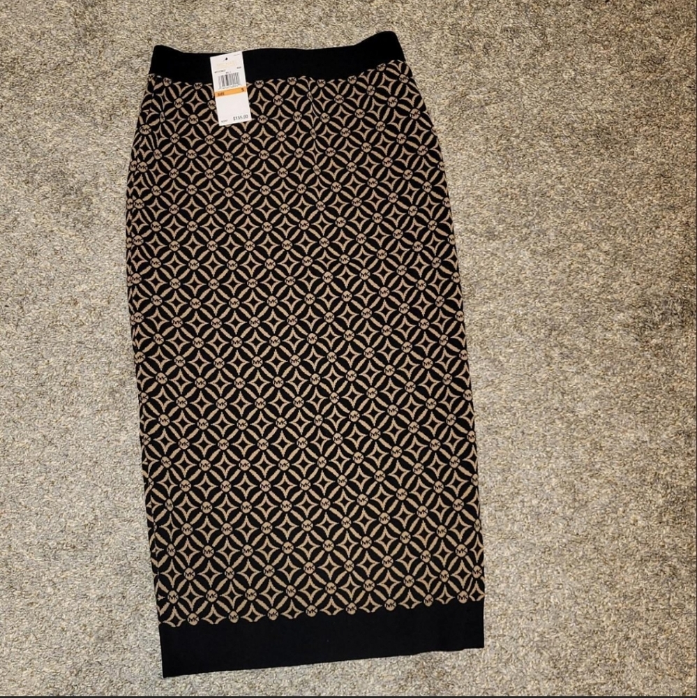 NWT Michael Kors knit midi skirt